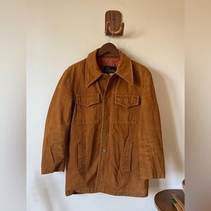 Vintage Sears Men’s Brown Western Chore Coat